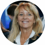 Photo de la présidente fondatrice de l'association enjeux